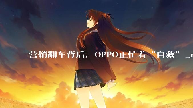 营销翻车背后，OPPO正忙着“自救”_realme_市场_手机