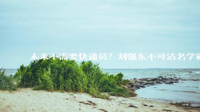 未来不需要快递员？刘强东不可沽名学霸王_人工智能_机器人_工作