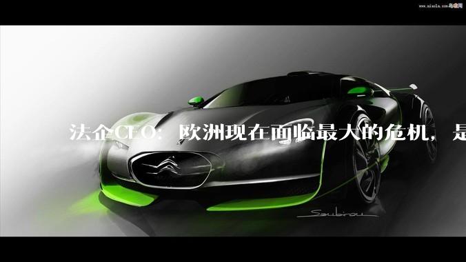 法企CEO：欧洲现在面临最大的危机，是连中国连抄都懒得抄我们了_本土_欧盟_产业